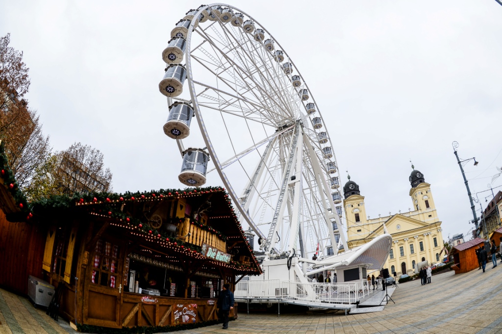 A Debrecen Eye 45 méter magasból kínál lélegzetelállító panorámát