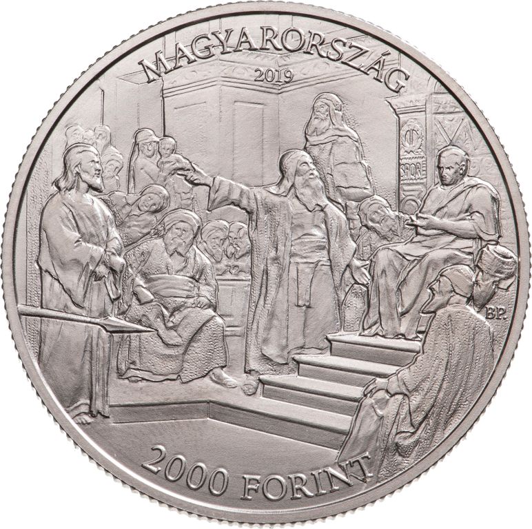 Munkácsy színesfém előlap