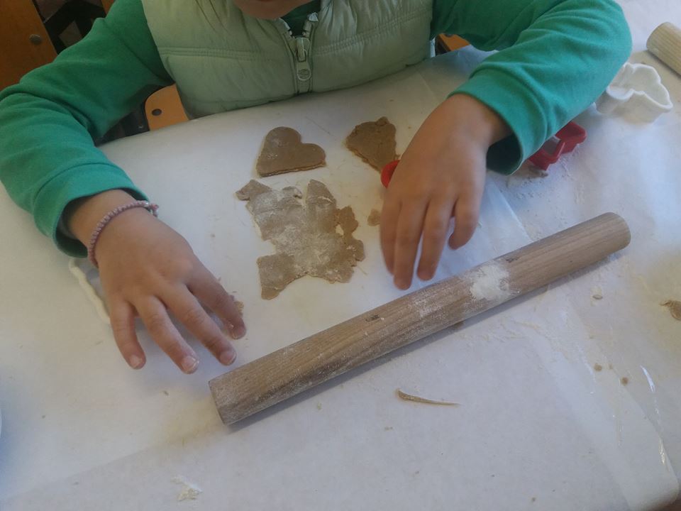 Nagy boldogság egy saját készítésű mézeskalács.